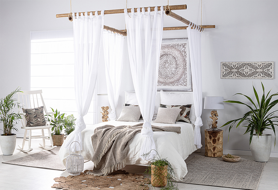 Boho hálószoba