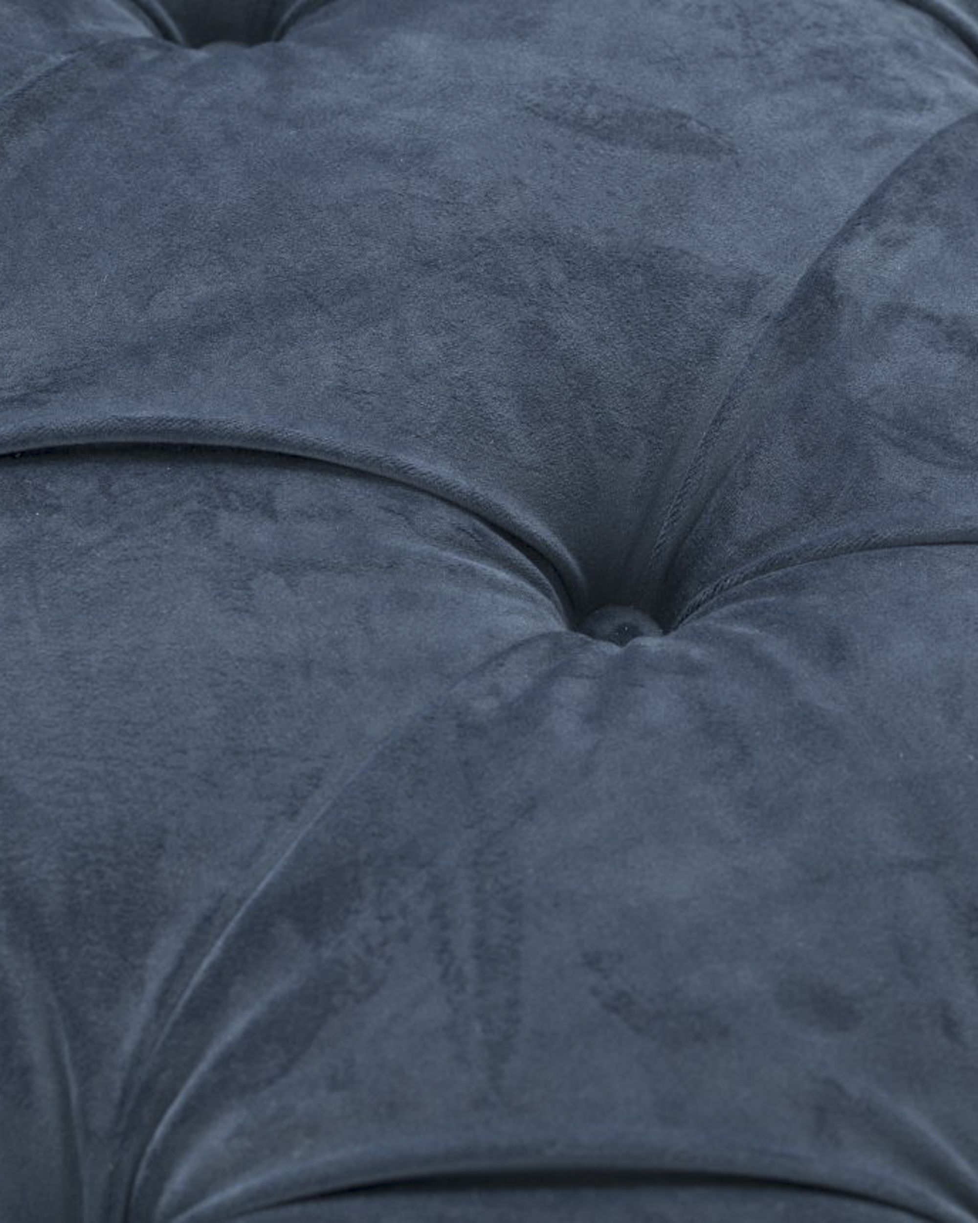 Chesterfield Glamour Velvet éjfekete 2 személyes kanapé (hover)