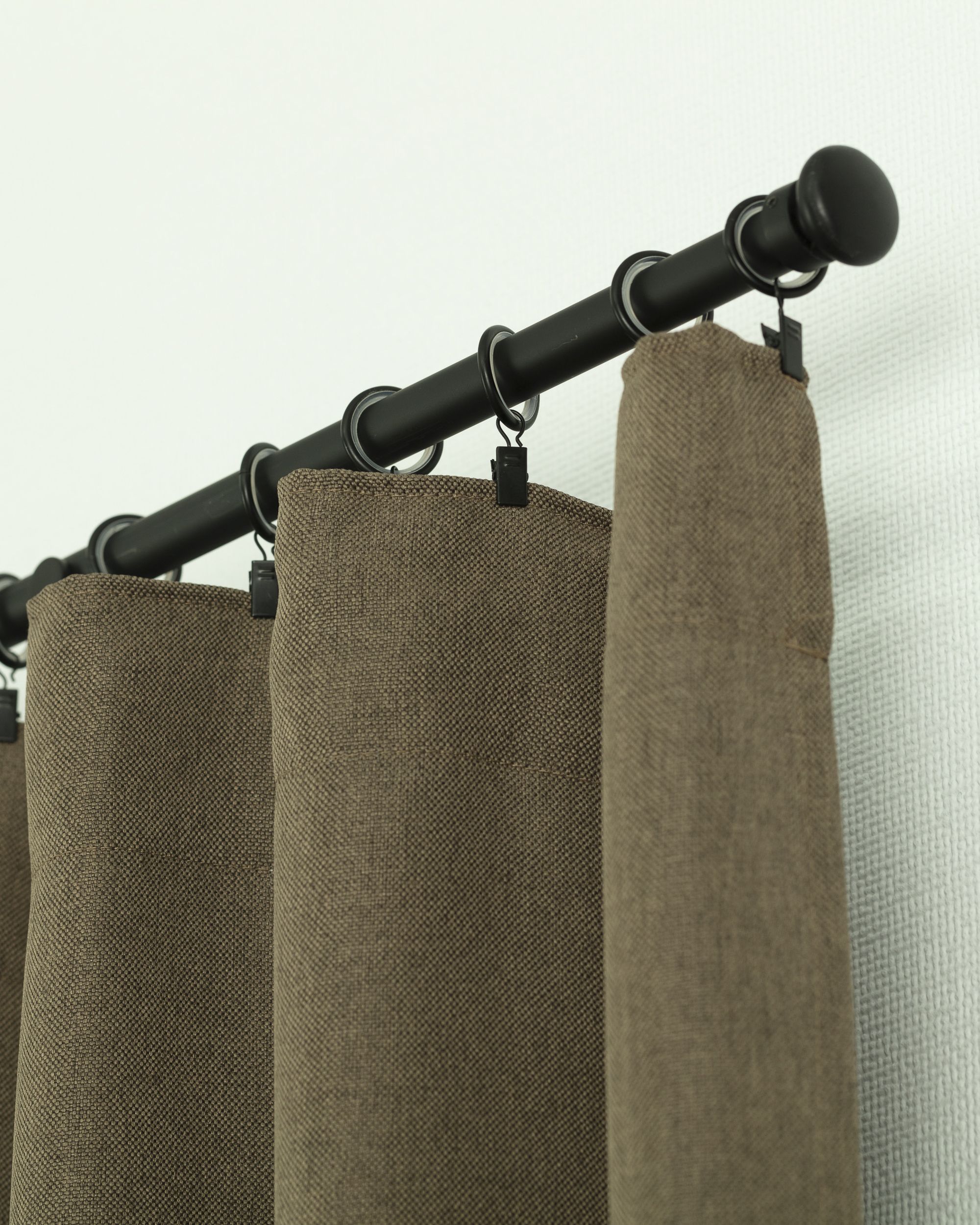 BASIC függöny ráncolószalaggal 140x300cm világos khaki 1 db