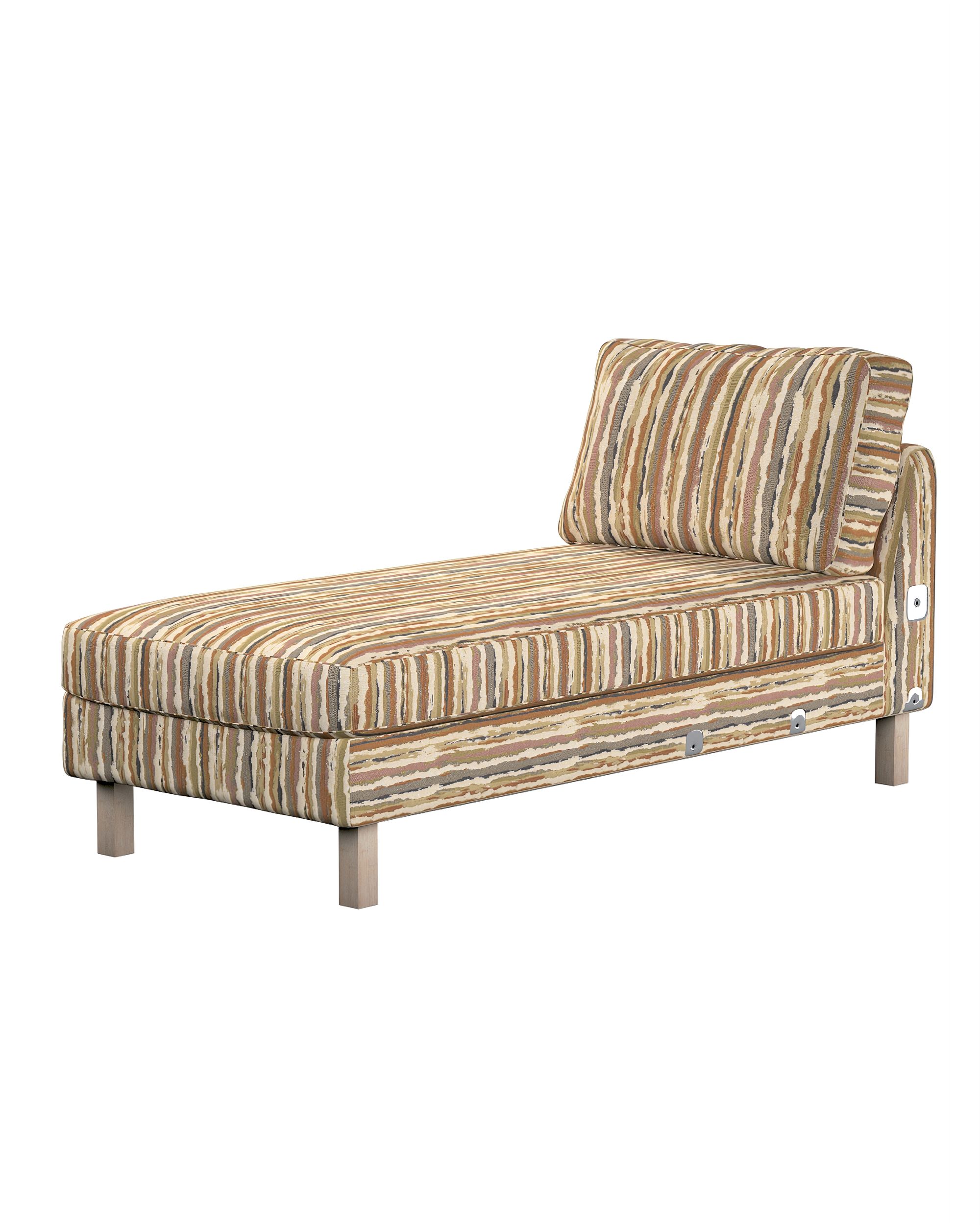 Karlstadt fekvőfotel  kiegészítő elem rövid termék színe bézs szövet fonott, mintás
