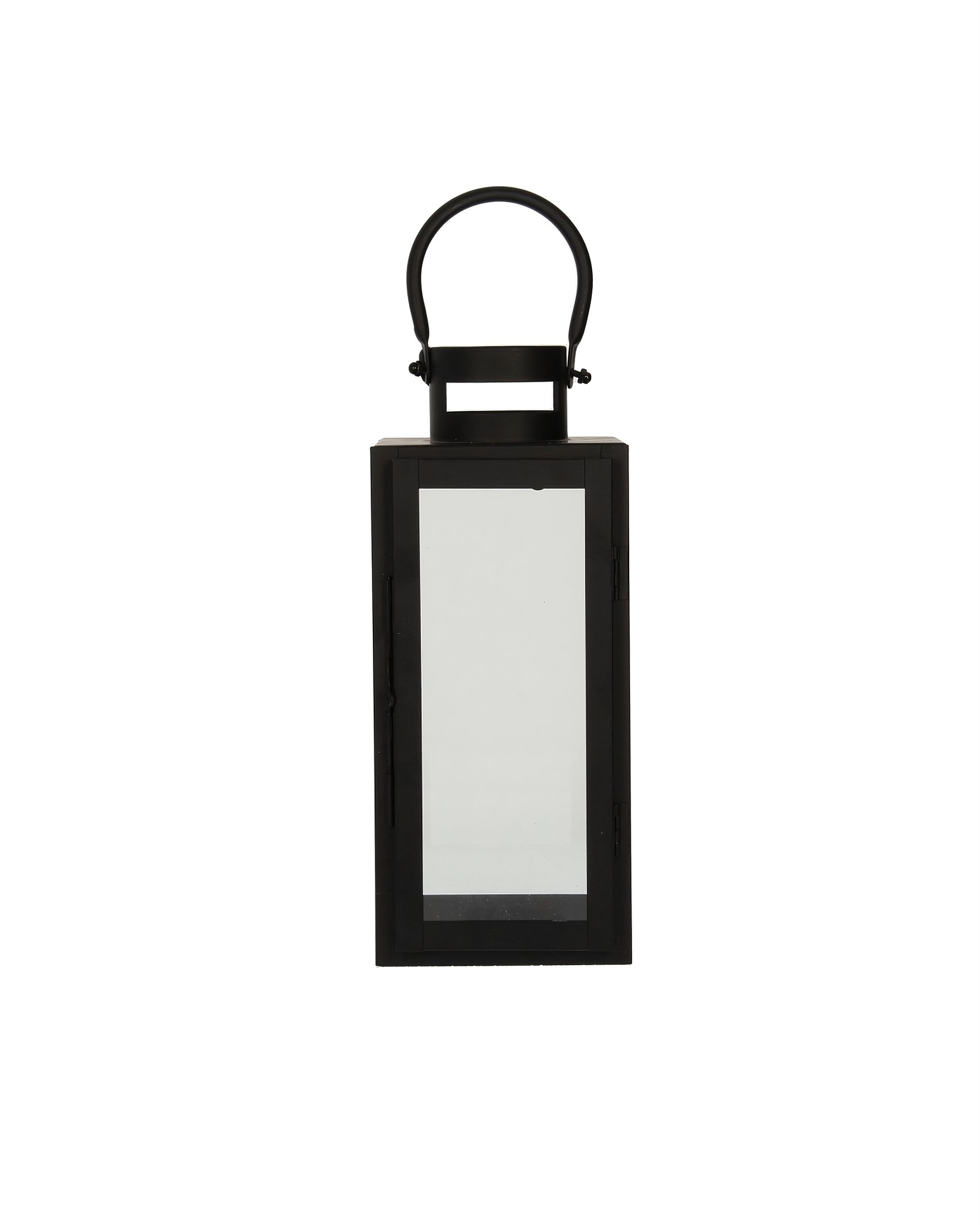 Elegance fekete fém lámpás magasság 30 cm