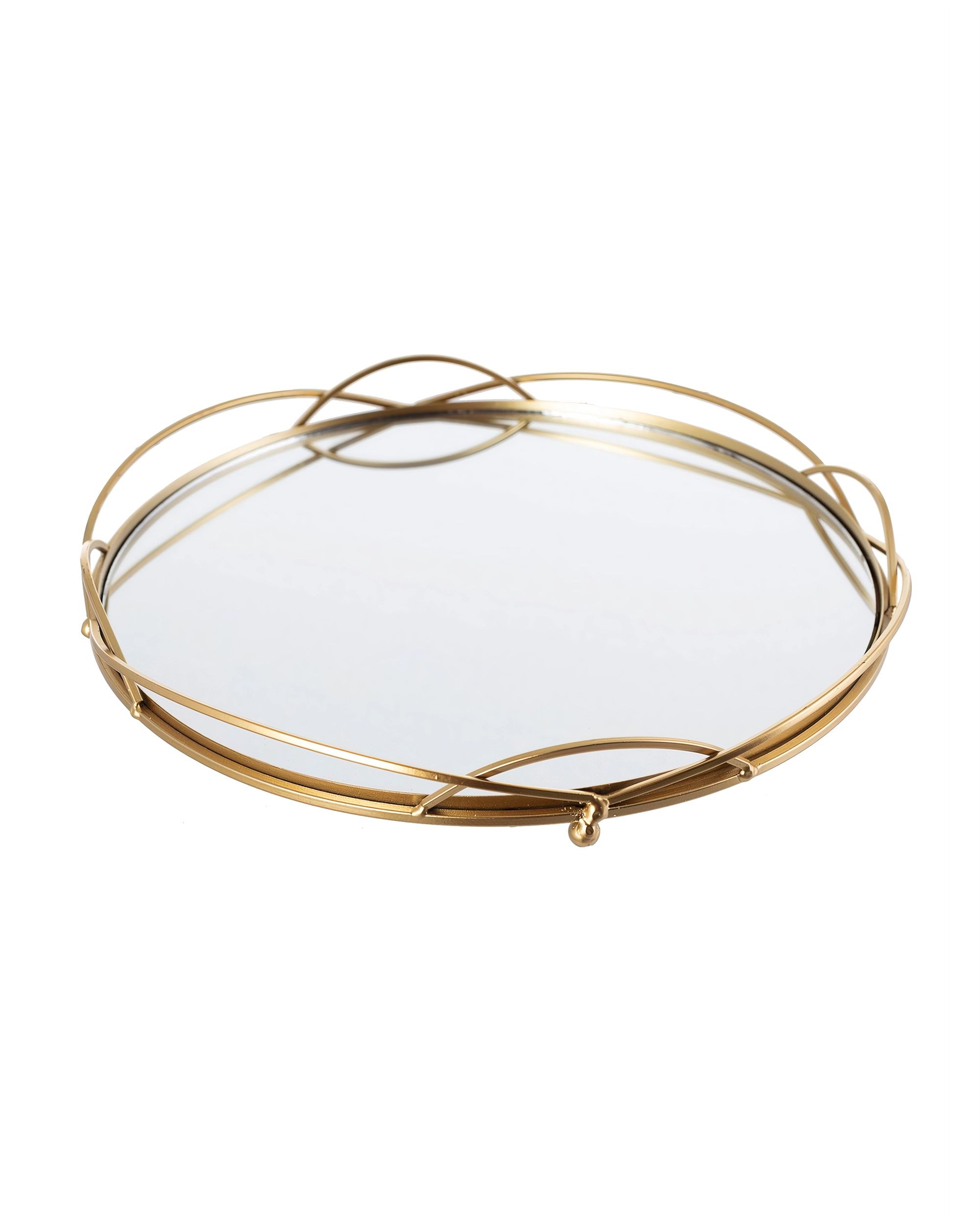 Gold Mirror tálca ⌀28cm (hover)