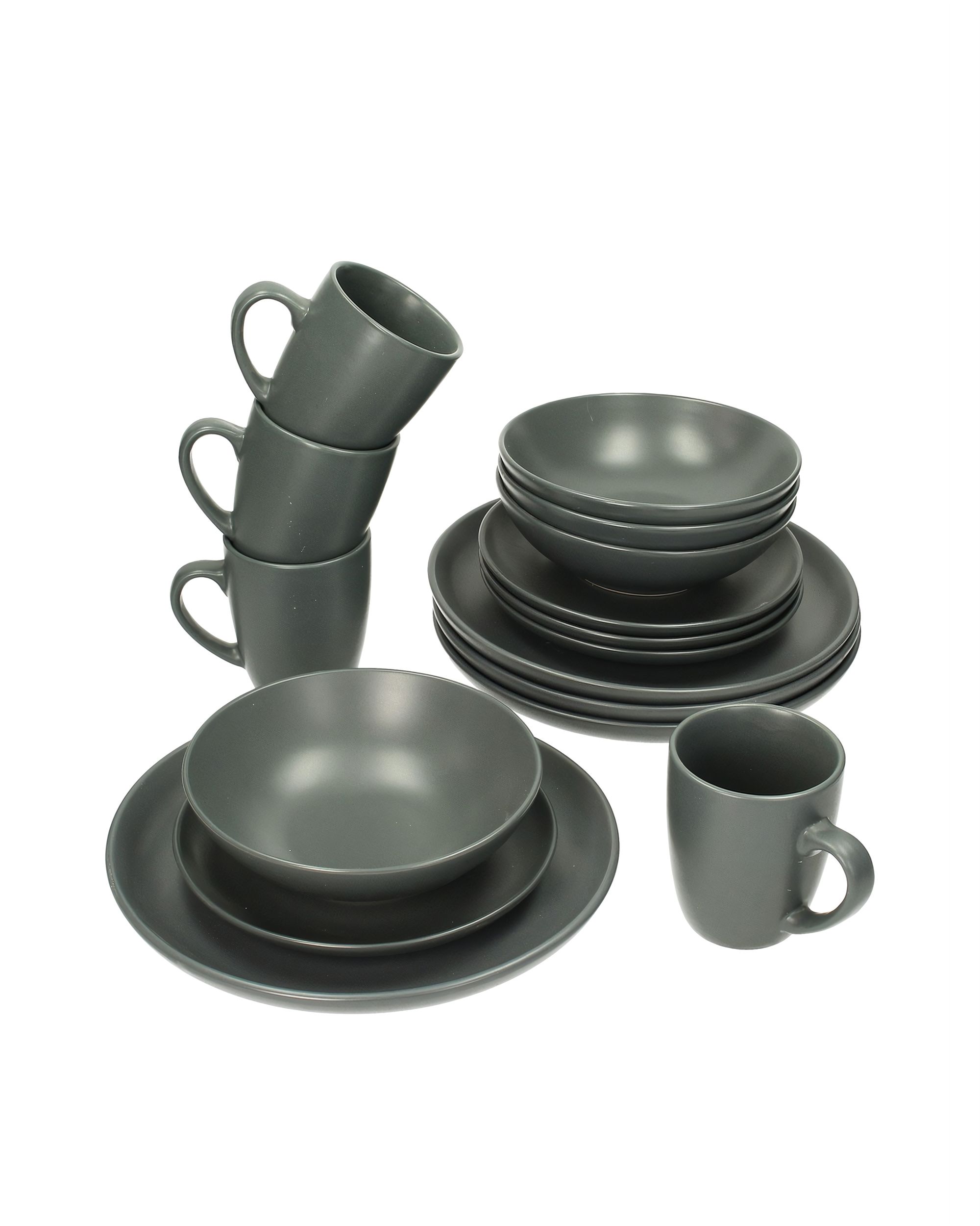 Vivo Dark Grey étkészlet 4/16