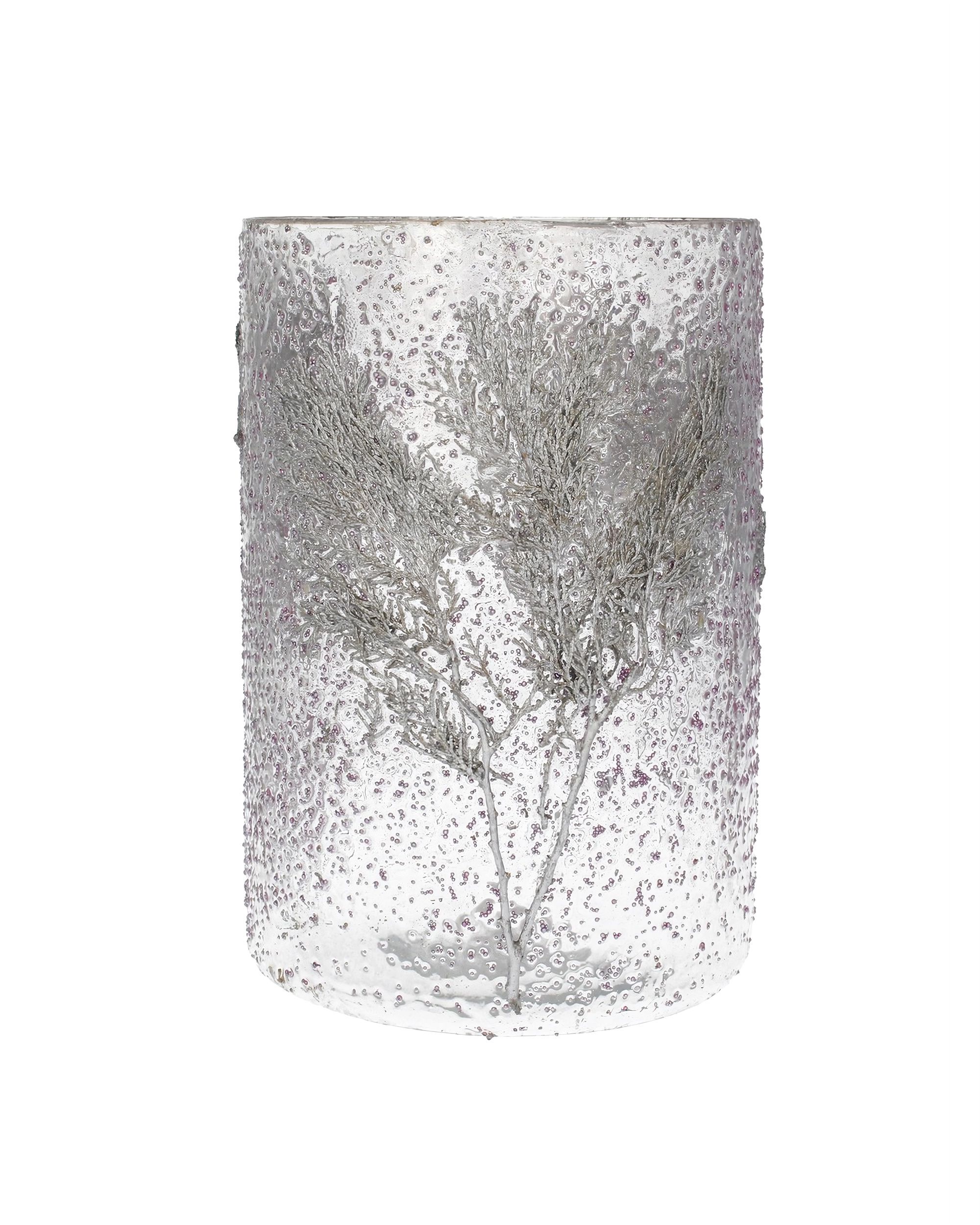 Twig II gyertyatartó ⌀20cm ezüst