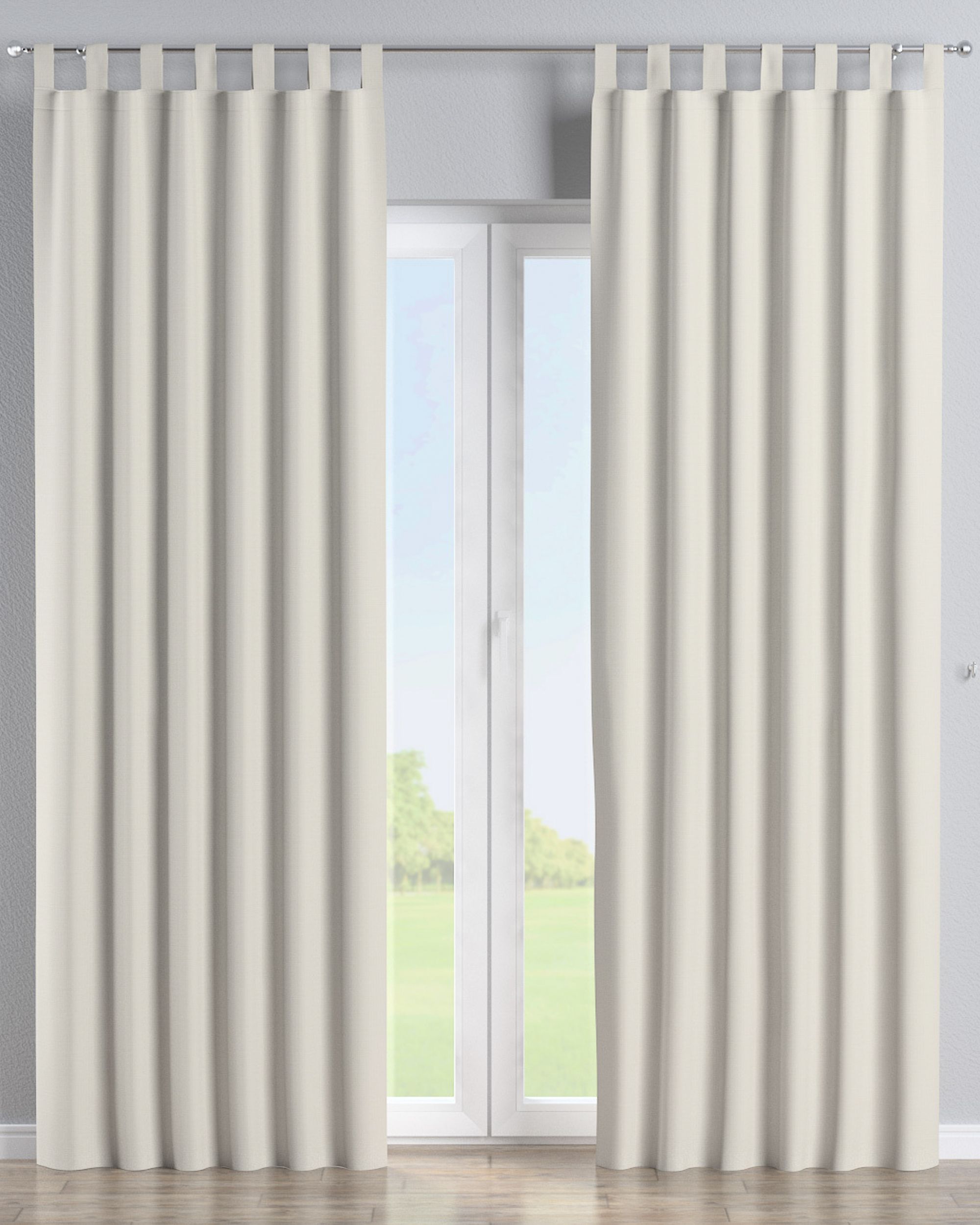 Füles függöny termék színe krém szövet kültéri outdoor, fonott