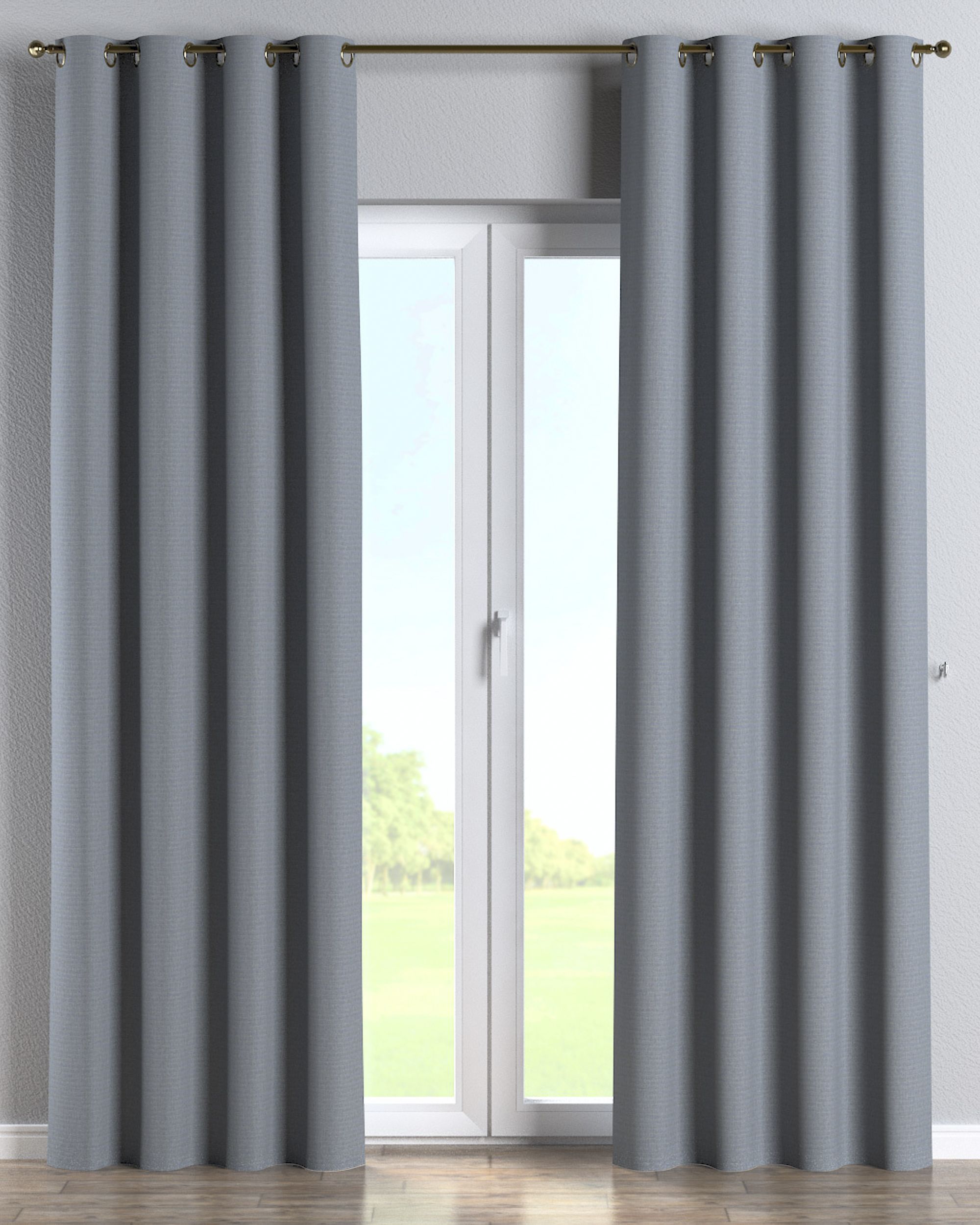 Ringlis függöny termék színe fekete szövet kültéri outdoor, fonott