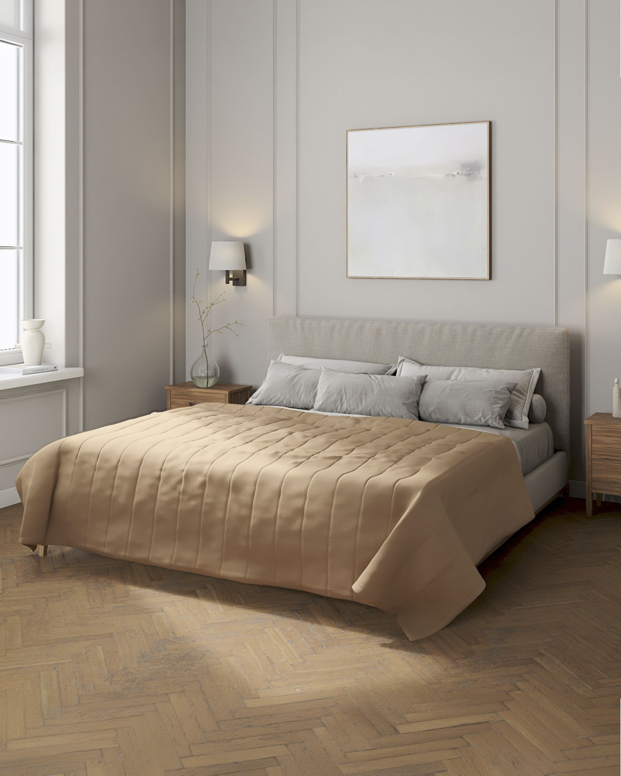 Basic steppelt takaró termék színe bézs